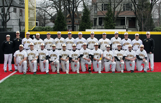 2012 Wentworth Baseball Roster