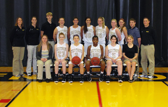 2011-2012 Wentworth Women's Basketball Roster